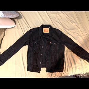 Levi’s Black Denim Trucker Jacket